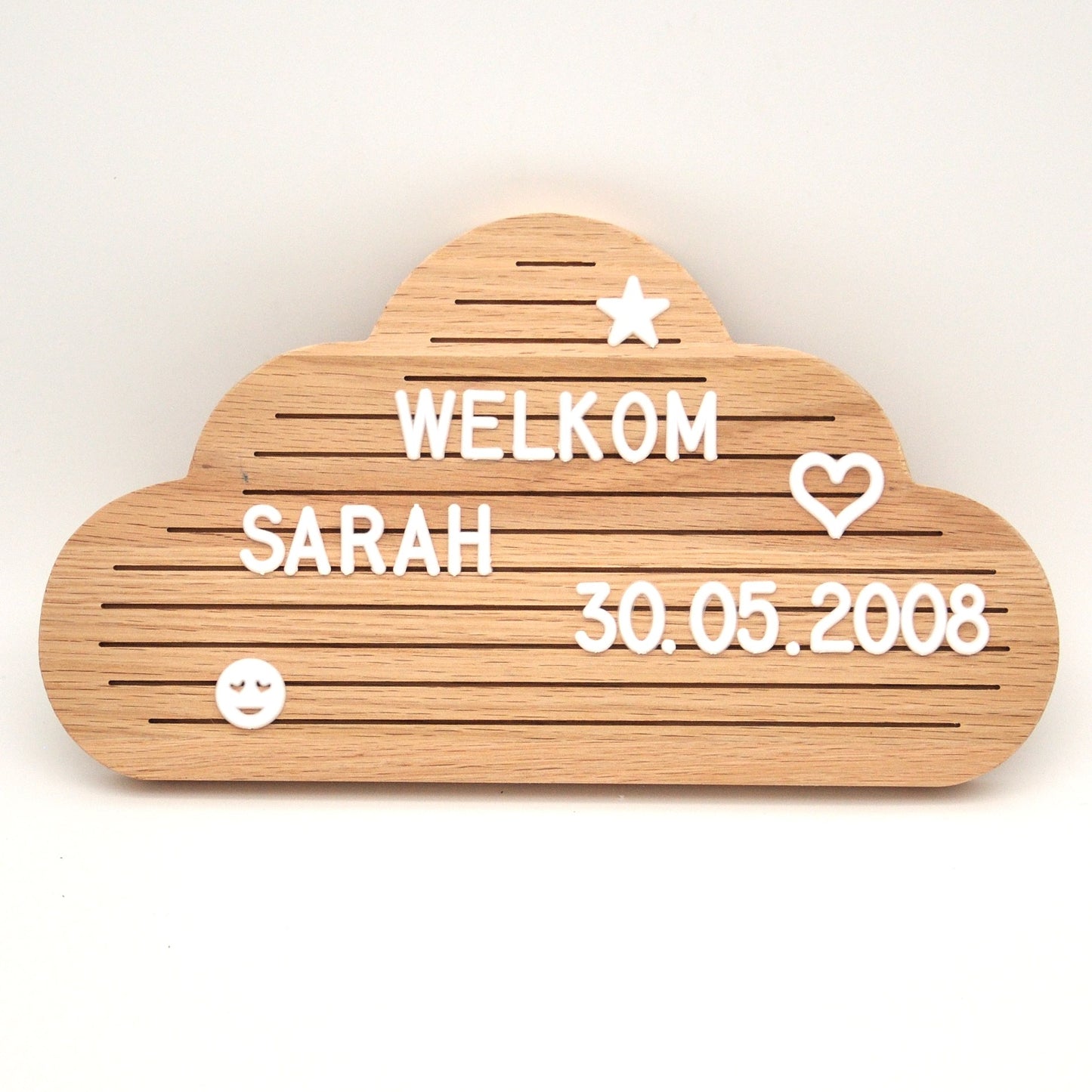 Letter board Cloud
